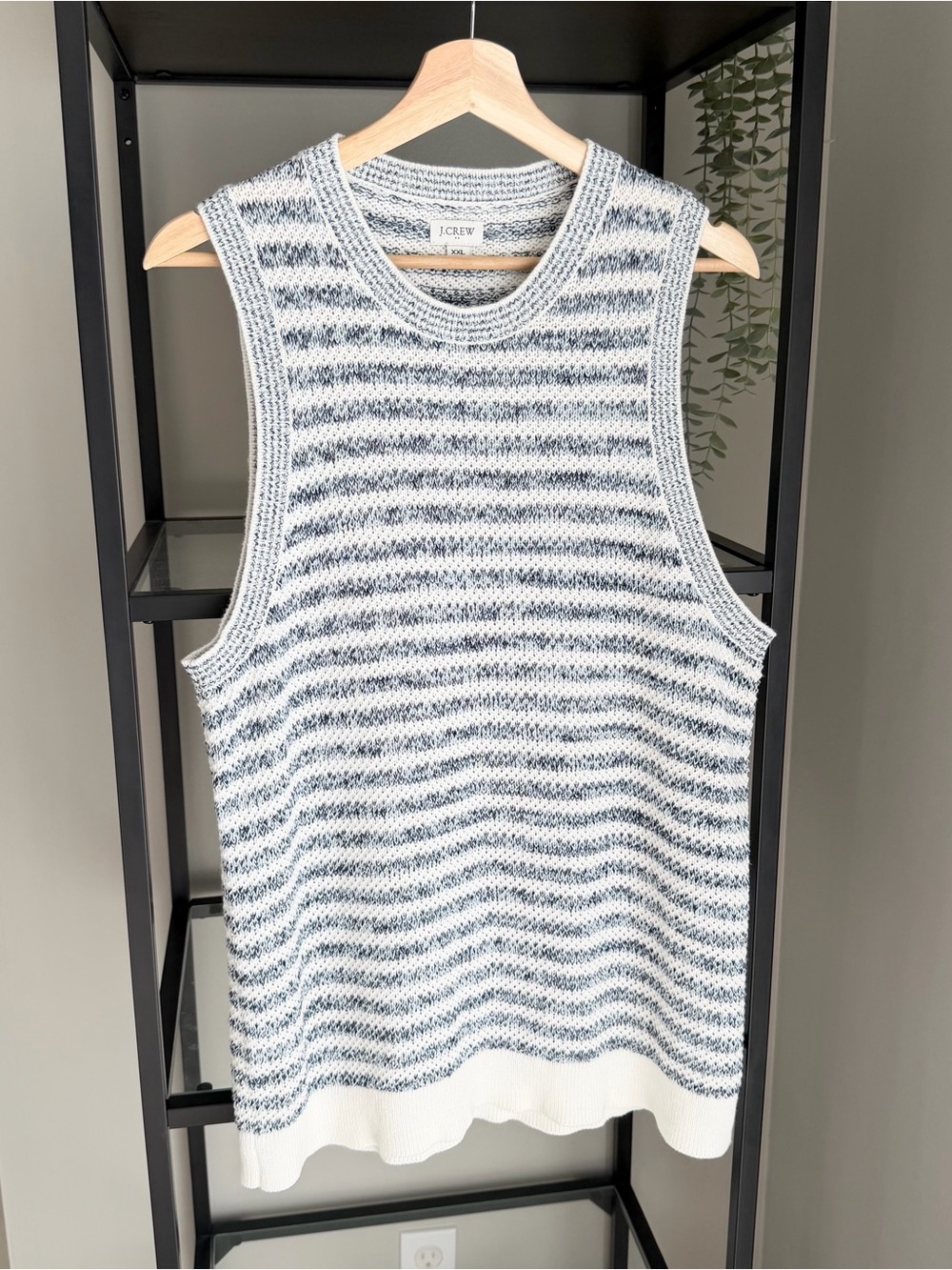 J. Crew Striped Knit Sweater Tank